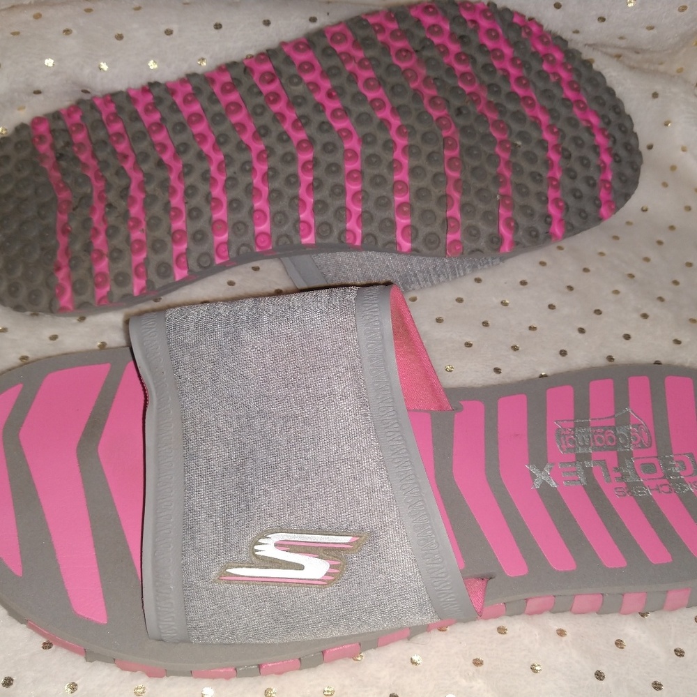 Skechers Go Flex Sliders